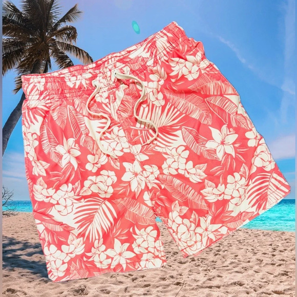 KANU SURF Men's Floral Quick  Dry Beach Volley Swim Trunk Size Large - Picture 2 of 3